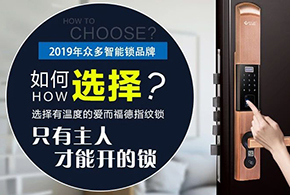 2019，讓自已生活變得幸福，您還缺一把智能鎖！